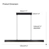WOMO Minimalist Linear Kitchen Pendant Light-WM2002 thumbnail