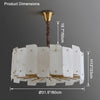 WOMO Alabaster Round Chandelier-WM2391 thumbnail