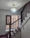 WOMO Capiz Round Chandelier-WM2474 thumbnail