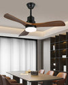 WOMO Mid Century Modern Ceiling Fan Lamp-WM5118 thumbnail