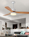 WOMO Mid Century Modern Ceiling Fan Lamp-WM5118 thumbnail