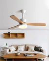 WOMO Mid Century Modern Ceiling Fan Lamp-WM5118 thumbnail