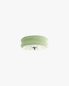 WOMO Round Cream Glass Flush Mount Ceiling Light-WM1132 thumbnail