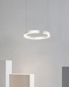 WOMO Black/Gold Ring Led Chandelier-WM2009 thumbnail