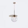 WOMO Colored Glass Globe Pendant Light-WM2573 thumbnail