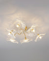 WOMO Lotus Leaf Flower Flush Mount Ceiling Light-WM1026 thumbnail