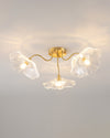 WOMO Lotus Leaf Flower Flush Mount Ceiling Light-WM1026 thumbnail
