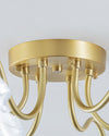 WOMO Lotus Leaf Flower Flush Mount Ceiling Light-WM1026 thumbnail