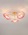 WOMO Lotus Leaf Flower Flush Mount Ceiling Light-WM1026 thumbnail