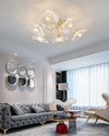 WOMO Lotus Leaf Flower Flush Mount Ceiling Light-WM1026 thumbnail