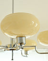 WOMO 1920s Milk Glass Chandelier-WM2301 thumbnail