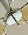 WOMO 1920s Milk Glass Chandelier-WM2301 thumbnail