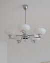 WOMO 1920s Milk Glass Chandelier-WM2301 thumbnail