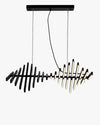 WOMO Adjustable Fish Bone Chandelier-WM2039 thumbnail