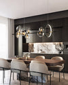 WOMO Linear Glass Bubble Chandelier-WM2040 thumbnail