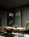 WOMO Linear Glass Bubble Chandelier-WM2040 thumbnail