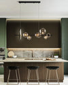 WOMO Linear Glass Bubble Chandelier-WM2040 thumbnail