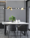 WOMO Sculptural Linear/Vertical Pendant Chandelier-WM2041 thumbnail