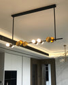 WOMO Sculptural Linear/Vertical Pendant Chandelier-WM2041 thumbnail