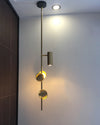 WOMO Sculptural Linear/Vertical Pendant Chandelier-WM2041 thumbnail