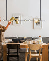 WOMO Sculptural Linear/Vertical Pendant Chandelier-WM2041 thumbnail