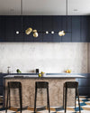 WOMO Sculptural Linear/Vertical Pendant Chandelier-WM2041 thumbnail