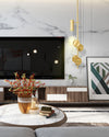 WOMO Sculptural Linear/Vertical Pendant Chandelier-WM2041 thumbnail