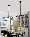 WOMO Sculptural Linear/Vertical Pendant Chandelier-WM2041 thumbnail