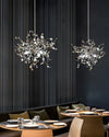 WOMO Argent/Gold Cloud Multi Pendant Chandelier-WM2042 thumbnail