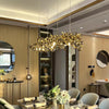 WOMO Argent/Gold Cloud Multi Pendant Chandelier-WM2042 thumbnail