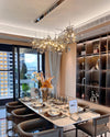 WOMO Argent/Gold Cloud Multi Pendant Chandelier-WM2042 thumbnail