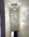 WOMO Argent/Gold Cloud Multi Pendant Chandelier-WM2042 thumbnail