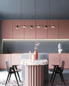 WOMO 6 Light Linear Chandelier-WM2048 thumbnail
