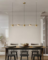 WOMO 6 Light Linear Chandelier-WM2048 thumbnail