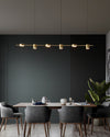 WOMO 6 Light Linear Chandelier-WM2048 thumbnail