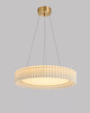 WOMO Round Pleated Fabric Pendant Light-WM2050 thumbnail