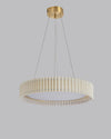 WOMO Round Pleated Fabric Pendant Light-WM2050 thumbnail