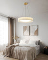 WOMO Round Pleated Fabric Pendant Light-WM2050 thumbnail