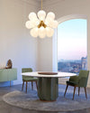 WOMO 18 Bubbles Glass Chandelier-WM2051 thumbnail