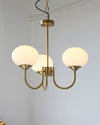 WOMO Pink Glass Globe Arm Chandelier-WM2052 thumbnail
