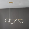 WOMO Rope Led Linear Brass Chandelier-WM2059a thumbnail