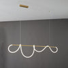 WOMO Rope Led Linear Brass Chandelier-WM2059a thumbnail
