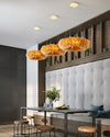 WOMO Feather Round Pendant Light-WM2060 thumbnail