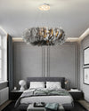 WOMO Feather Round Pendant Light-WM2060 thumbnail