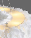 WOMO Feather Round Pendant Light-WM2060 thumbnail
