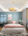 WOMO Feather Round Pendant Light-WM2060 thumbnail