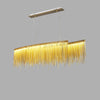 WOMO Fringe Linear Chandelier-WM2062b thumbnail