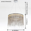 WOMO Fringe Round Chandelier-WM2062a thumbnail