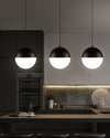 WOMO Prismatic/Milk Glass Globe Pendant Light-WM2065 thumbnail