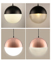 WOMO Prismatic/Milk Glass Globe Pendant Light-WM2065 thumbnail